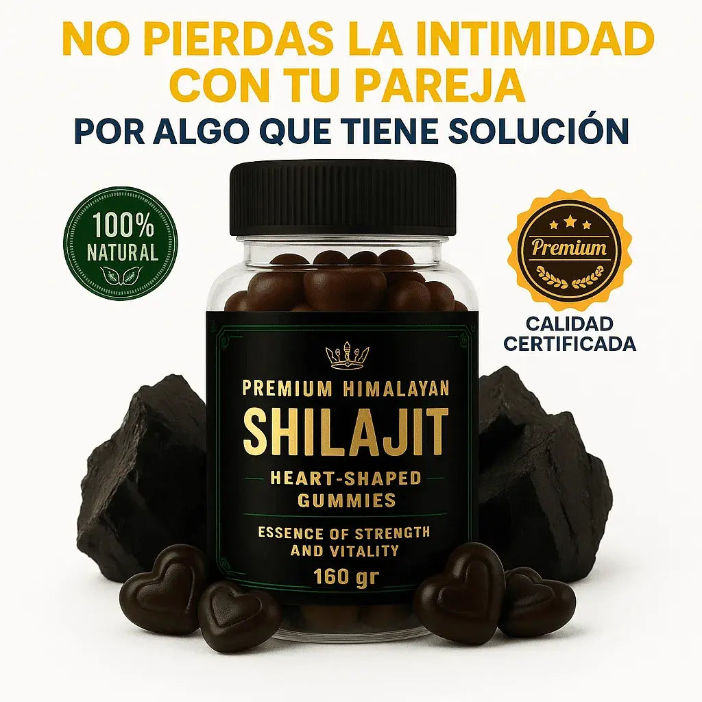 Shilajit Vital Gummies - Energía Ancestral en Cada Bocado + Guía de como seducir a una MUJER